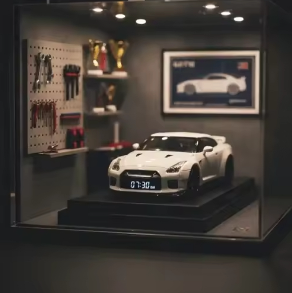 Alloy Hypercar Wecker mit LED & USB