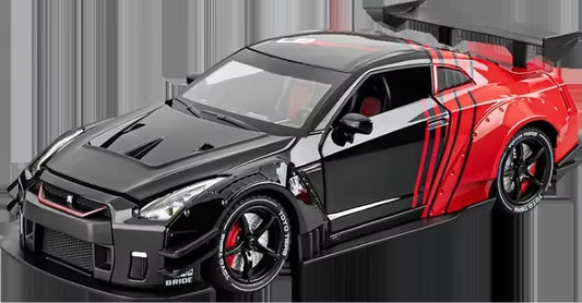 Alloy Hypercar Wecker mit LED & USB