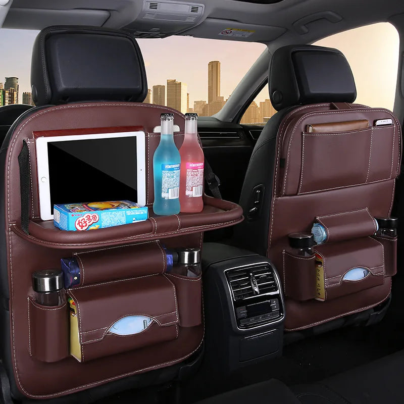 Auto-Rückenlehnen-Organizer mit Tisch